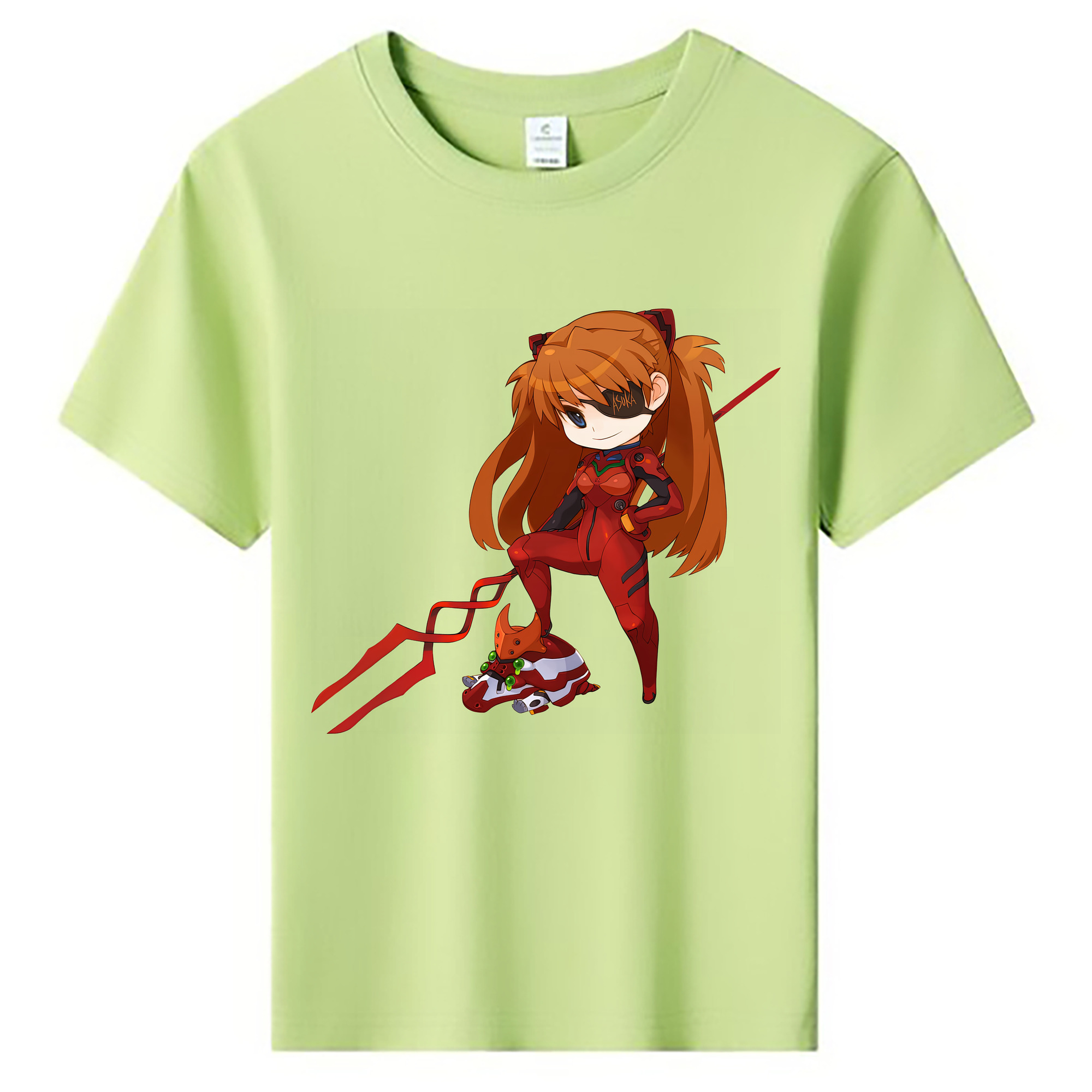 （画像用） EVA 新世紀エヴァンゲリオン 綿100％キッズTシャツ（フロントプリント）